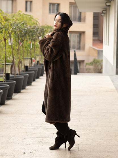 Coat - Mink Cappuccino