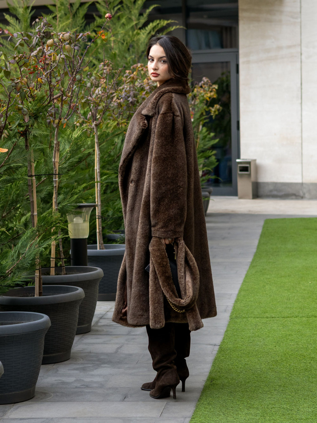 Coat - Mink Cappuccino