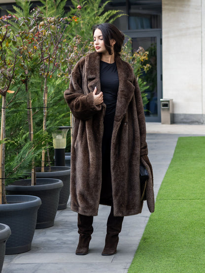 Coat - Mink Cappuccino