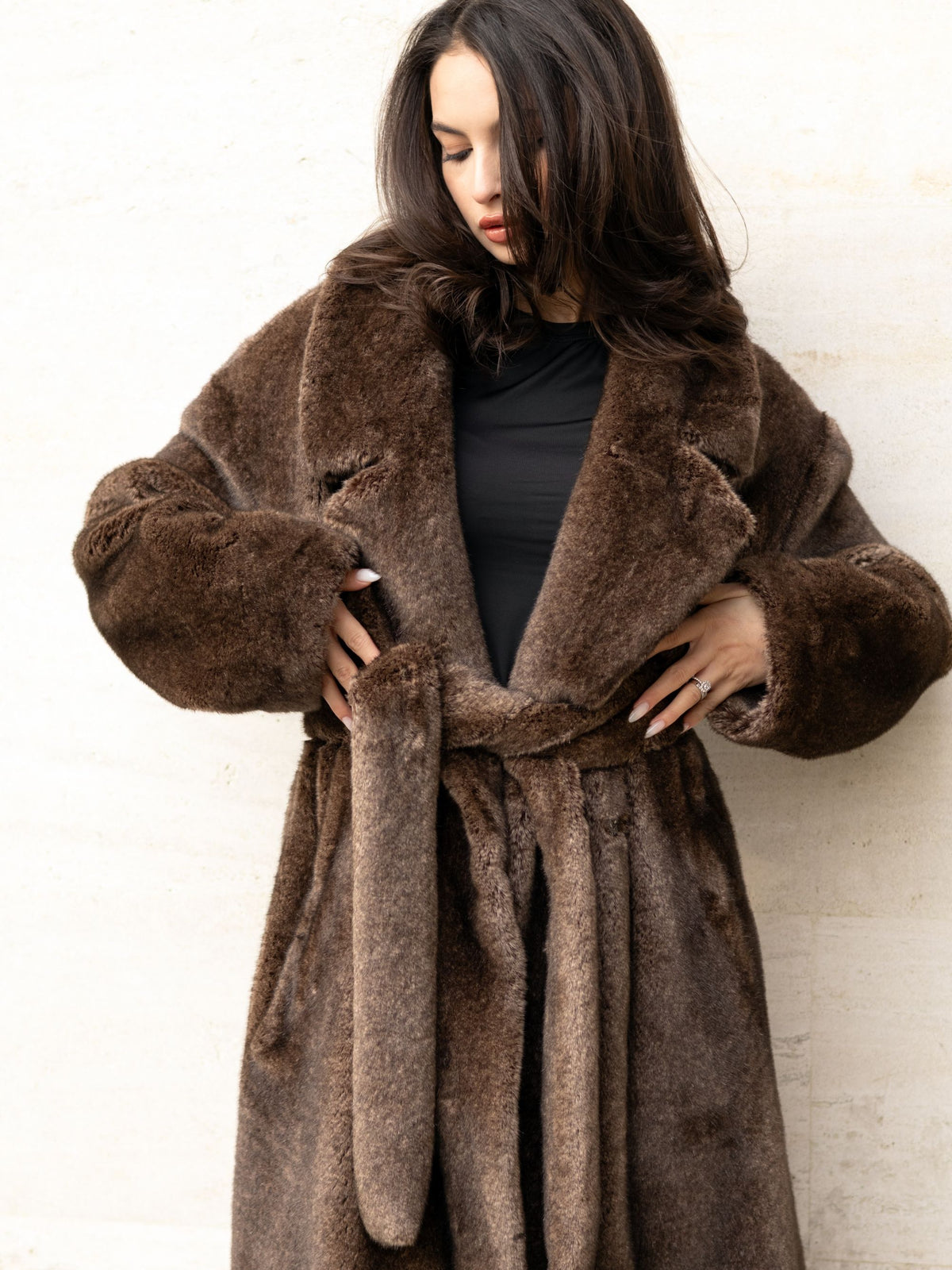 Coat - Mink Cappuccino