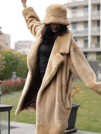 Coat - Mink Onyx
