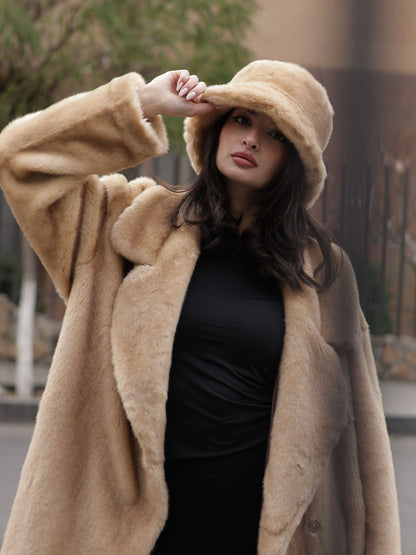 Coat - Mink Onyx