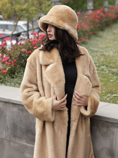 Coat - Mink Onyx