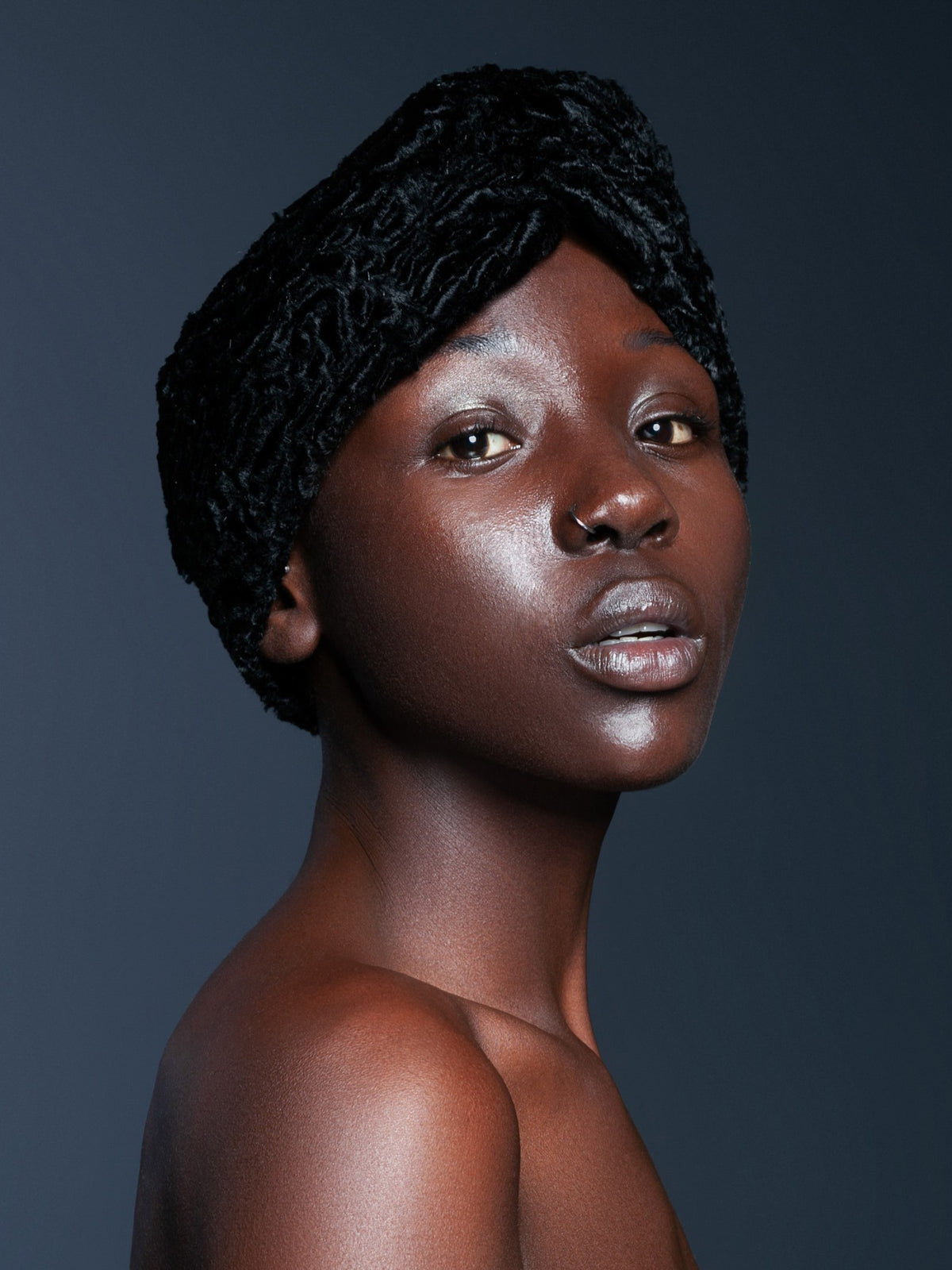 Turban - Astrakhan Obsidian