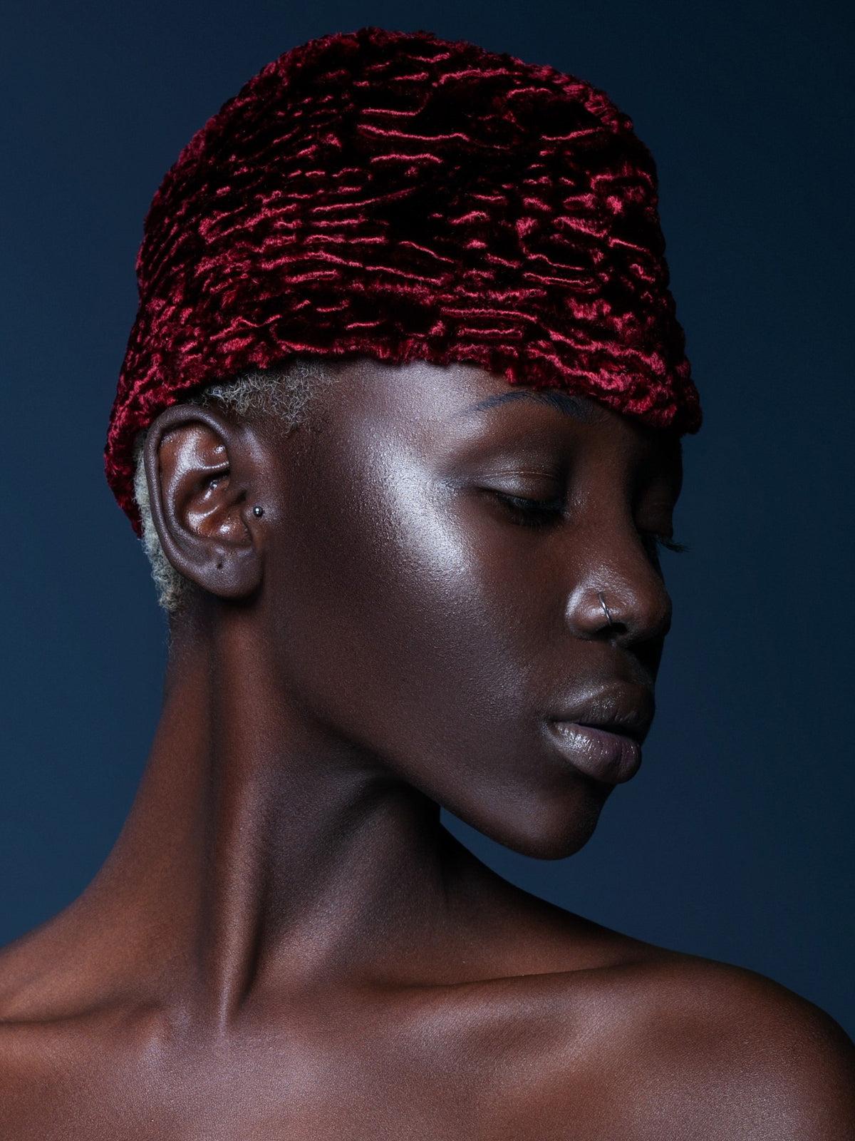 Forage Cap - Astrakhan Garnet