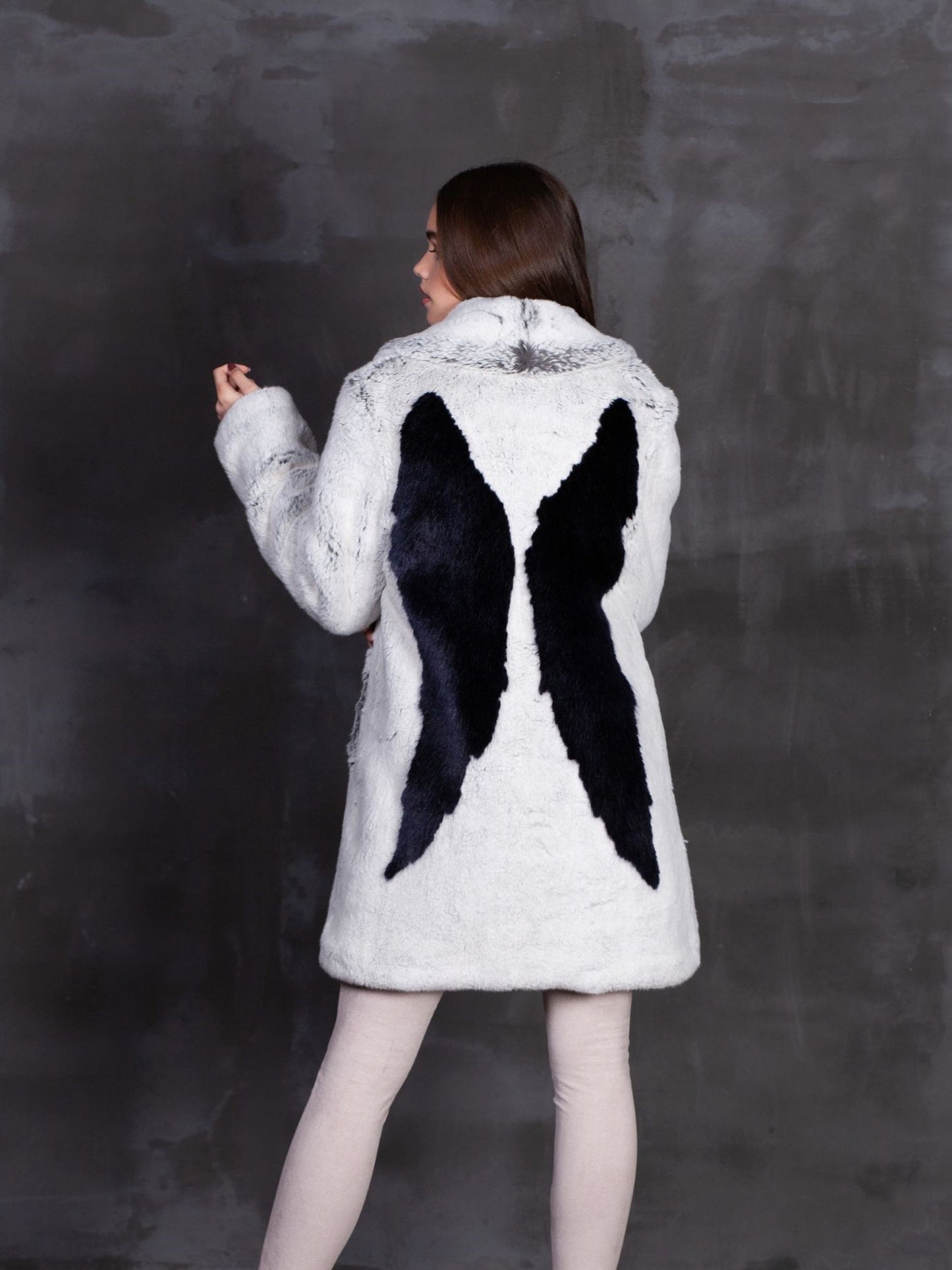 Vegan Fashion
Luxury Fur
Winter Coat
Eco Coats
Fur Coats
Coat With Wings
Angel Coat
Wings Coat
Applique Coat
Coat With Applique
SIlver Coats
Winter Women's Coats
Winter women's coat