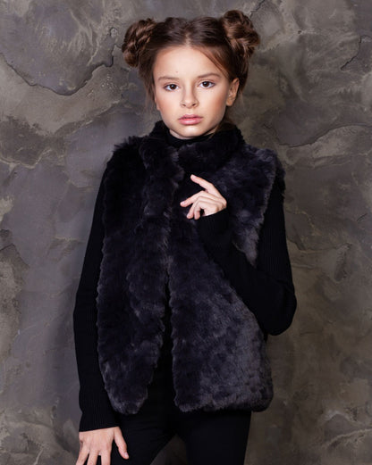 Girl Fur Vests
Eco Fur Kids Vest
Fur Kids Vest
Luxury Kids Vest
Winter Kids Vest
Faux Fur Kids Vest
Girl Fur Vest
Cozy Kids Fur Vest
Chinchilla Vest
Warm Girls Vest
Teen's Warm Vest
Gray Kids Jackets
Girl Super Vest