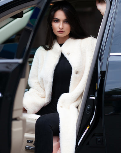Coat - Mink Pearl