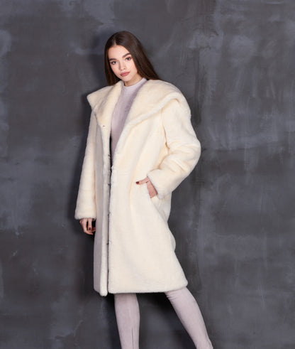 Coat - Mink Pearl