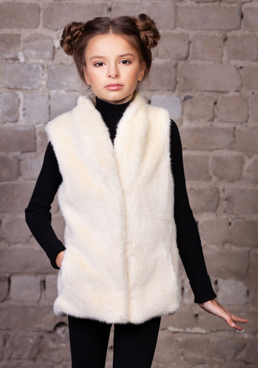 Eco Fur Kids Vest
Fur Kids Vest
Luxury Kids Vest
Winter Kids Vest
Furry Kids Vest
Faux Fur Kids Vest
Gorgeous Kids Vest
Ivory Fur Kids Vest
Cream Girls Vest
Kids Soft Fur Vest
Sleeveless Jacket
Daughter Gift
Mink Kid Vests