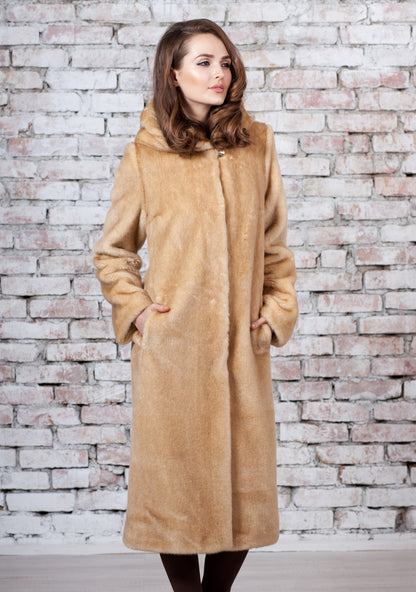 Coat - Mink Onyx