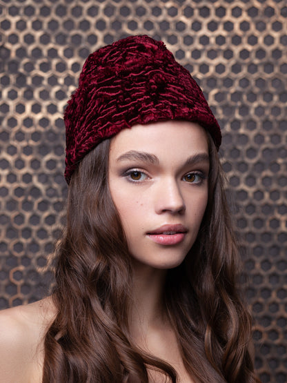 Forage Cap (double) - Astrakhan Garnet