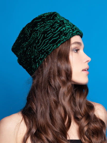 Forage Cap (double) - Astrakhan Emerald