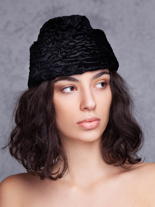 Forage Cap (double) - Astrakhan Obsidian