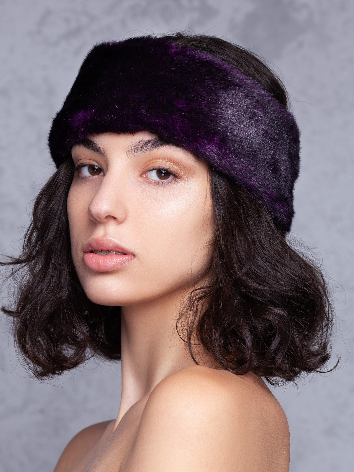 Headband - Mink Amethyst