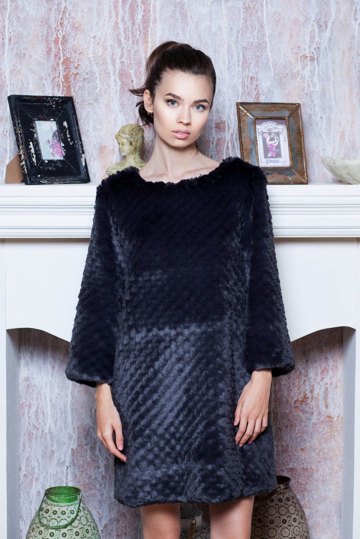 Sweater - Chinchilla Knitted Graphite
