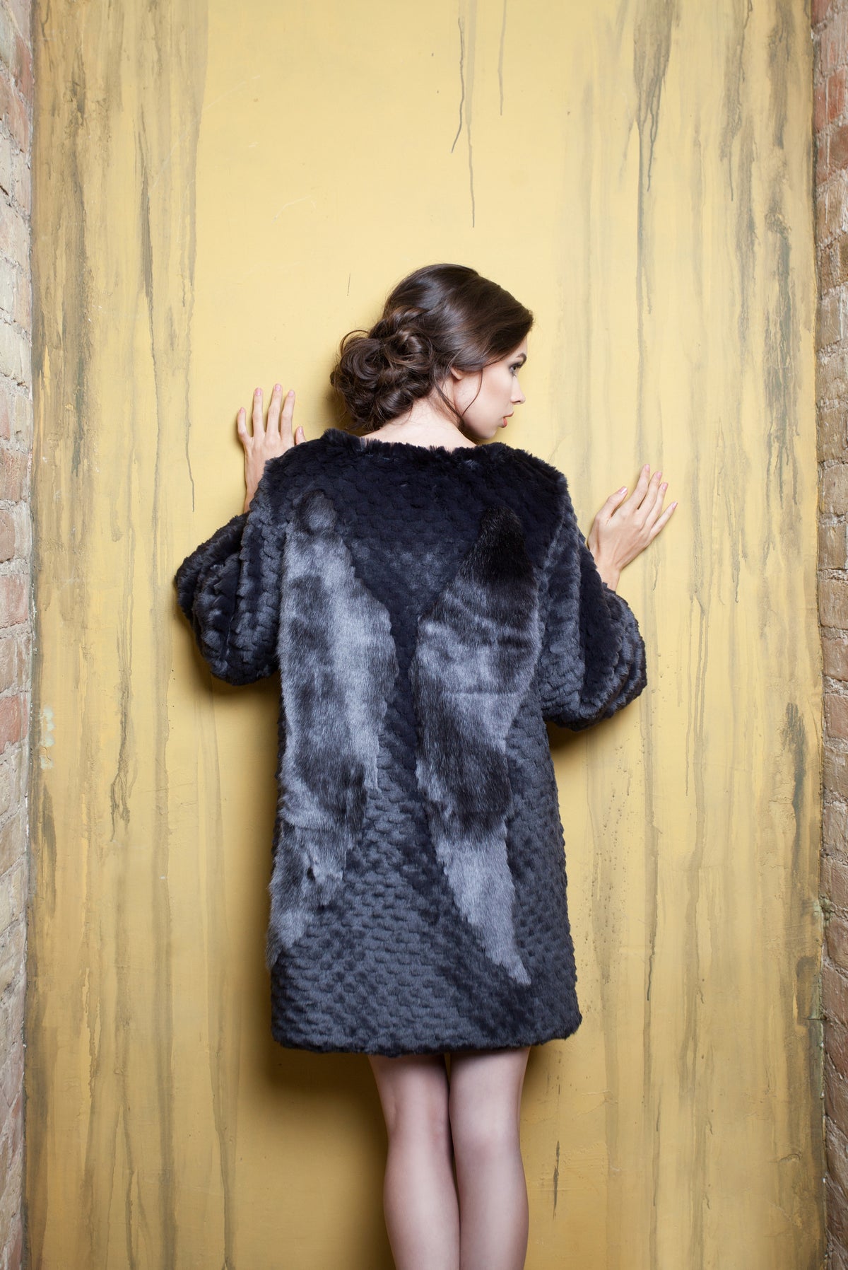 Sweater - Chinchilla Knitted Graphite