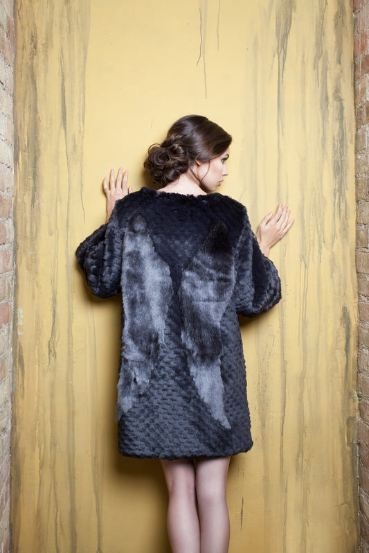 Sweater - Chinchilla Knitted Graphite